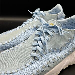 Nike Air Footscape Woven Ice Blue Sneakers Men’s 11.5 FV6103-400